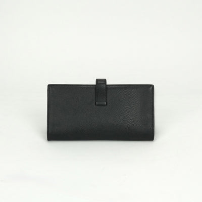 エルメス HERMES ベアンスフレ ベアン スフレ 財布 長財布 ロングウォレット エプソン ノワール noir ブラック black 黒 ゴールド金具 ベアンスフレ　エプソン　エルメス