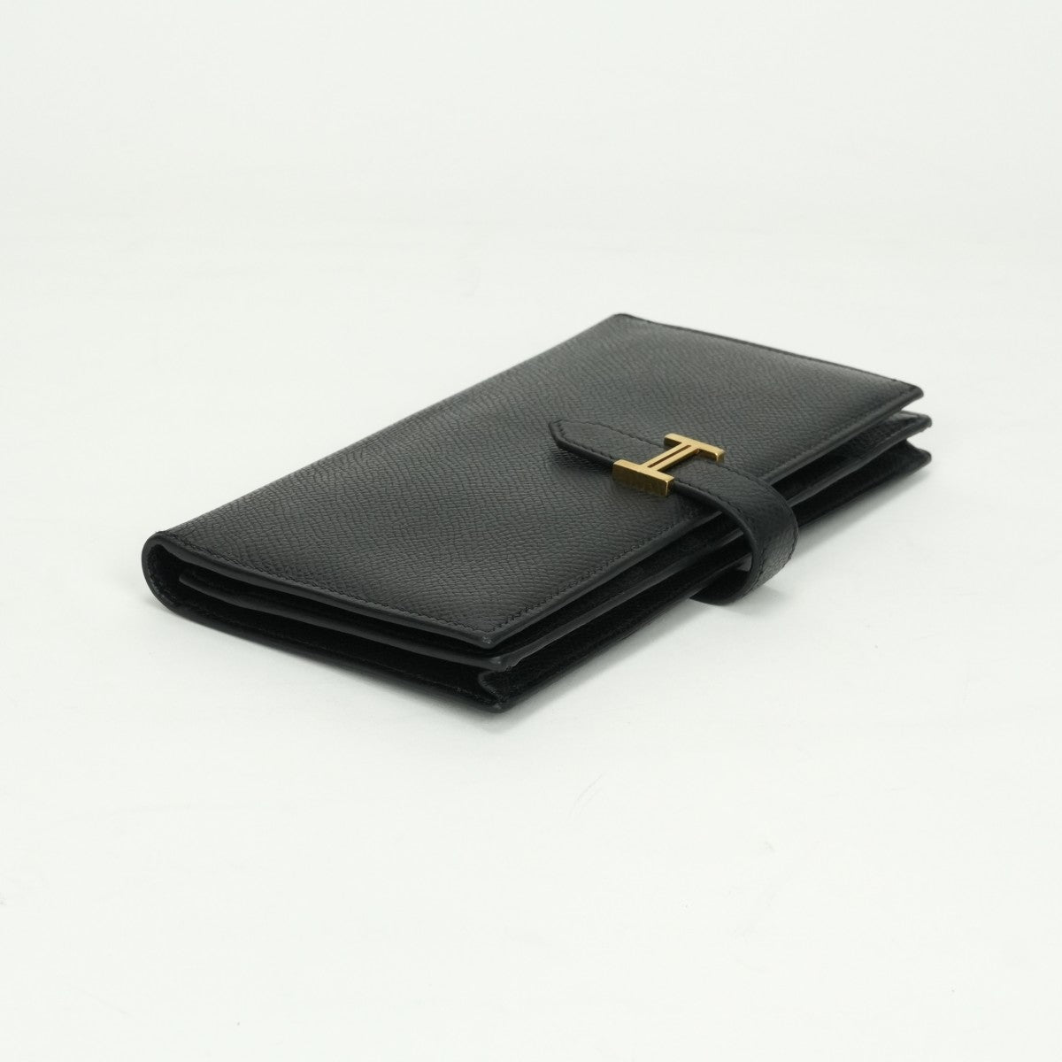 エルメス HERMES ベアンスフレ ベアン スフレ 財布 長財布 ロングウォレット エプソン ノワール noir ブラック black 黒 ゴールド金具 ベアンスフレ　エプソン　エルメス