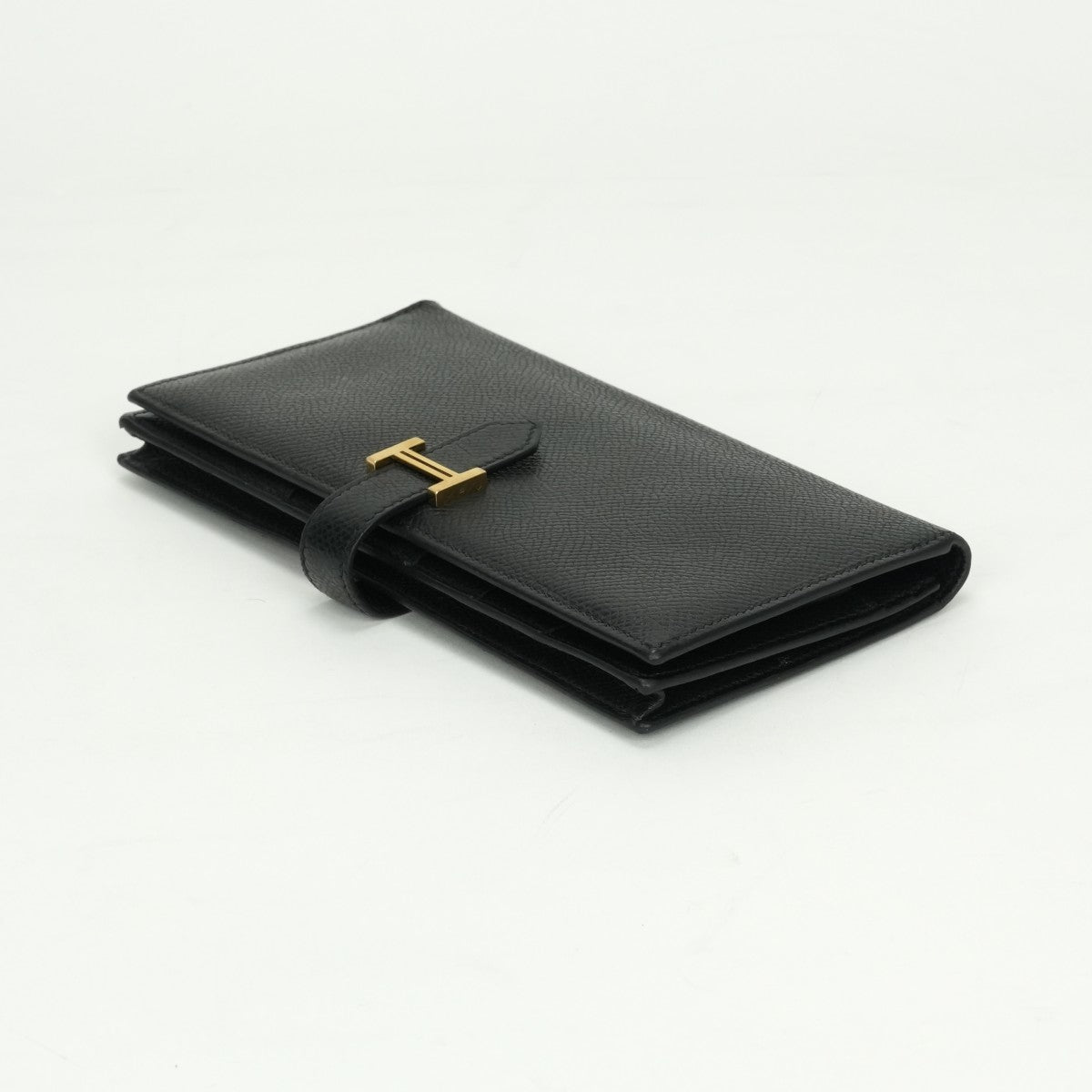 エルメス HERMES ベアンスフレ ベアン スフレ 財布 長財布 ロングウォレット エプソン ノワール noir ブラック black 黒 ゴールド金具 ベアンスフレ　エプソン　エルメス