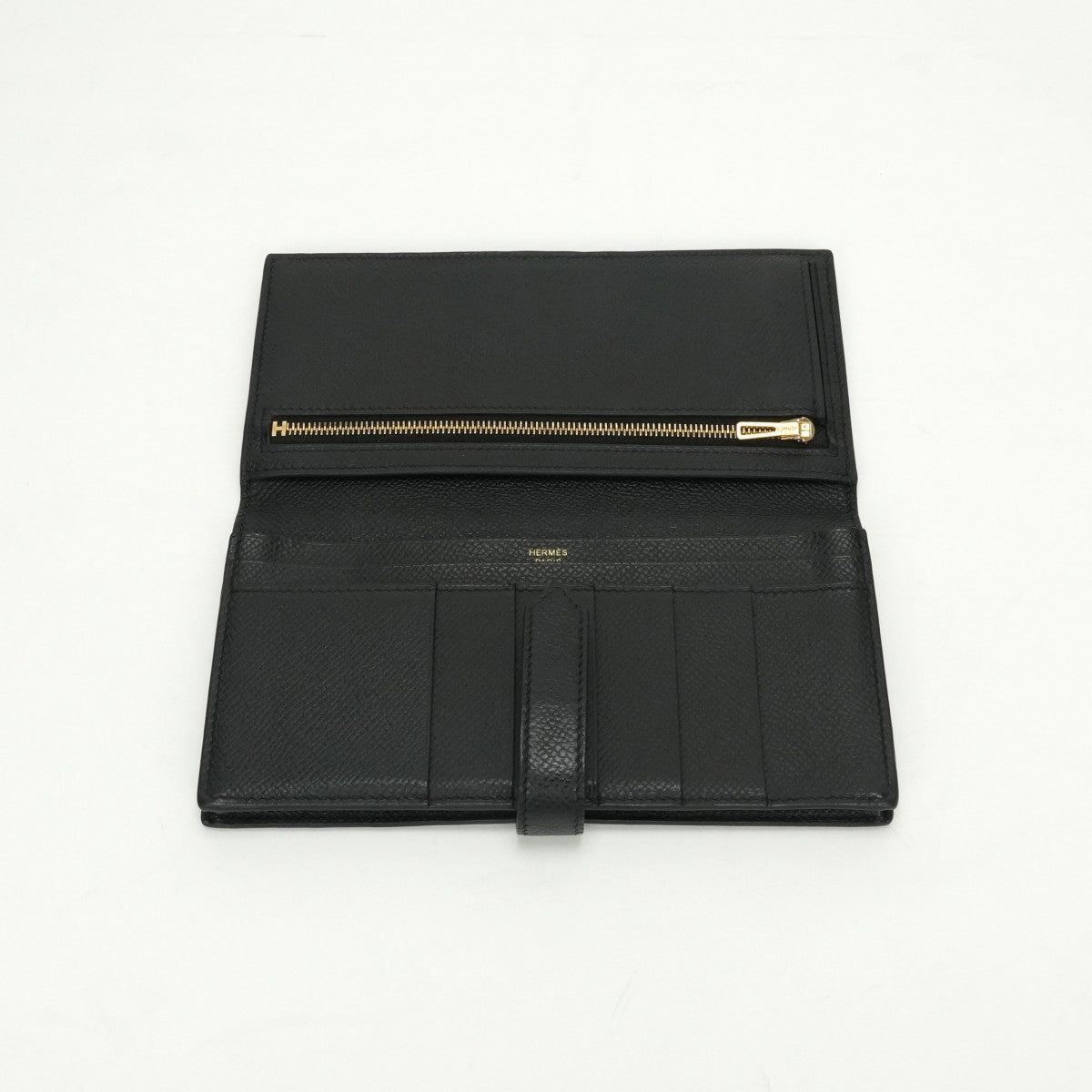 エルメス HERMES ベアンスフレ ベアン スフレ 財布 長財布 ロングウォレット エプソン ノワール noir ブラック black 黒 ゴールド金具 ベアンスフレ　エプソン　エルメス