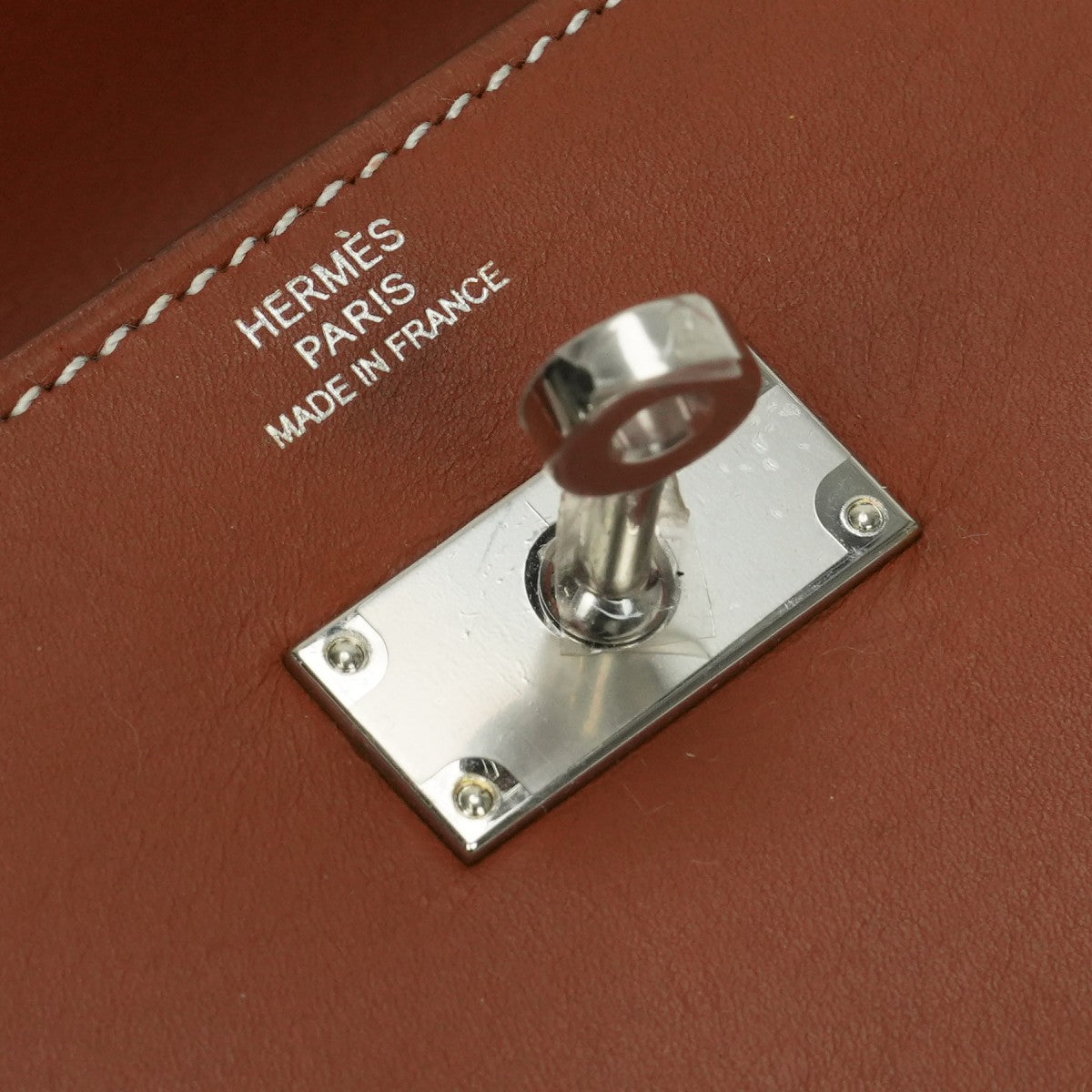 エルメス HERMES ケリーウォレット ケリーウォレットロング 財布 長財布 ロングウォレット ボックスカーフ ゴールド Gold ブラウン Brown 茶 シルバー金具