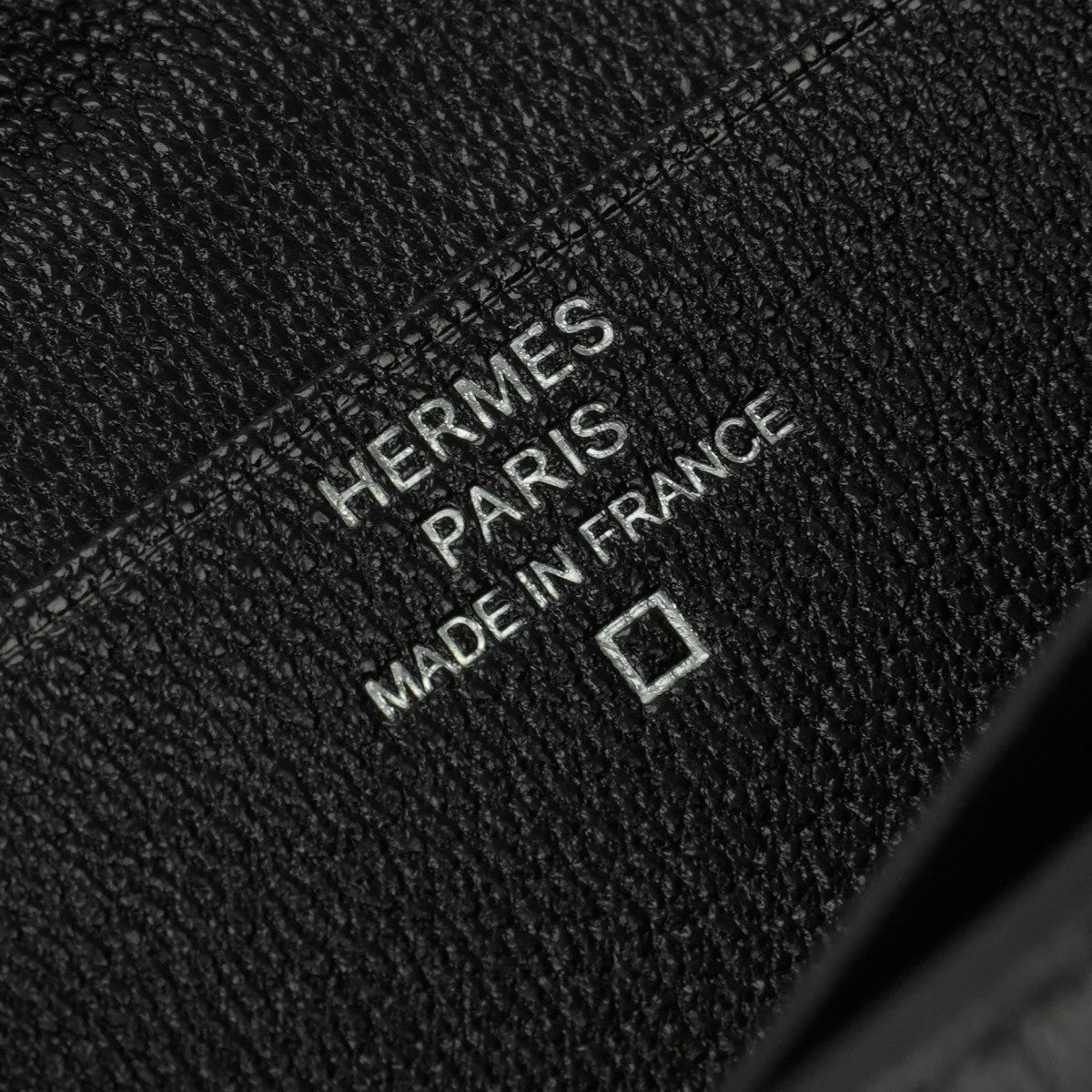 エルメス HERMES ベアンスフレ ベアン スフレ 財布 長財布 ロングウォレット アリゲーター クロコダイル ノワール noir ブラック Black 黒 シルバー金具