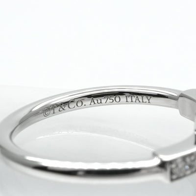 ティファニー TIFFANY&Co. ワイヤー リング Tワイヤー 18K ホワイトゴールド ティファニー T リング 指輪 750WG シルバー ダイヤモンド 　ホワイトゴールド