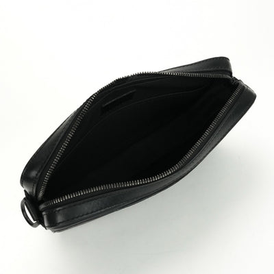 LOUIS VUITTON LOUIS VUITTON Duo Messenger Bag Shoulder Bag Monogram Shadow Leather Black Black Silver Metal Fittings