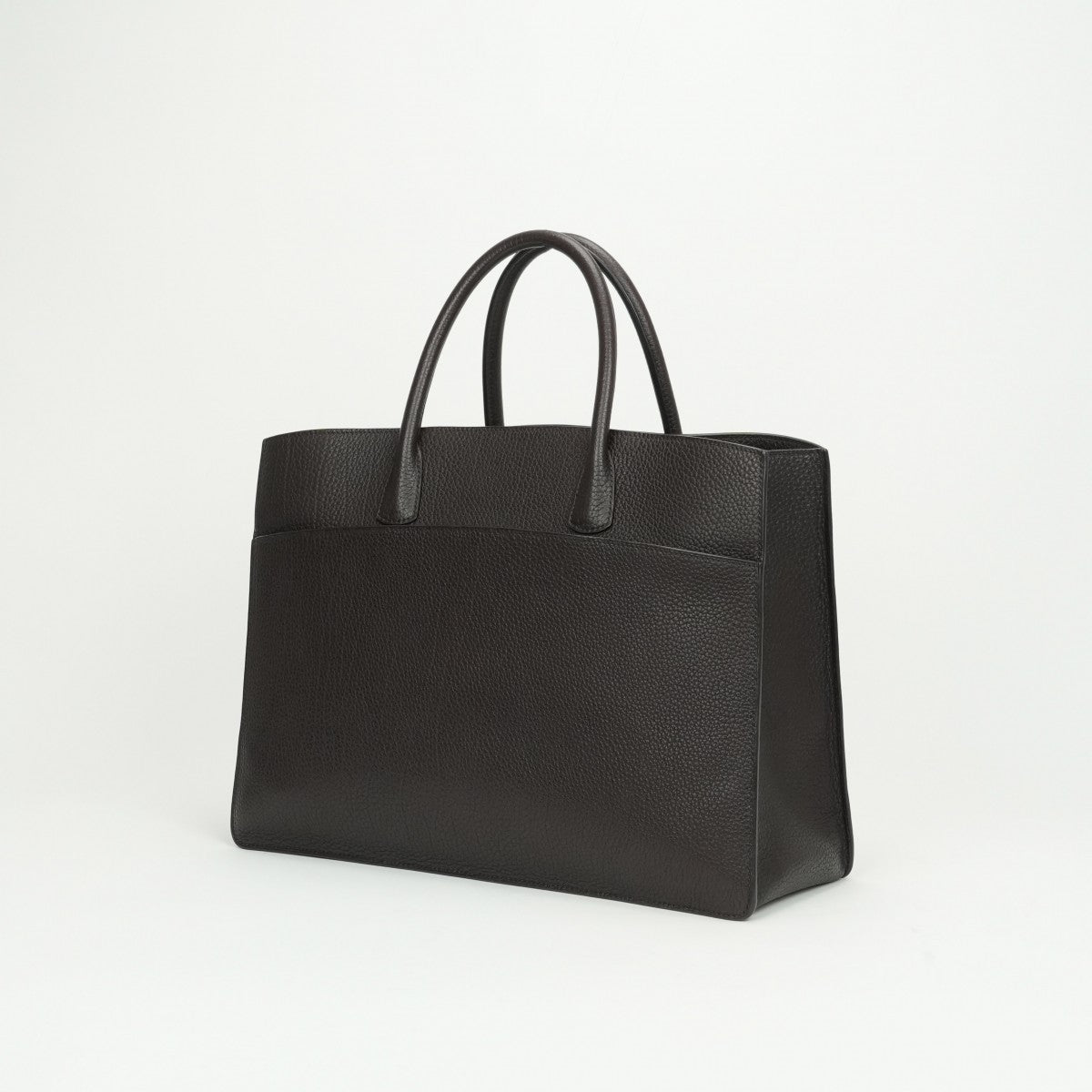 HERMES HERMES Whitebus GM Whitebus GM Bag, Tote Bag, Fjord, Chocolate, Brown, Gold Fittings HERMES White Bath Chocolat Handbag