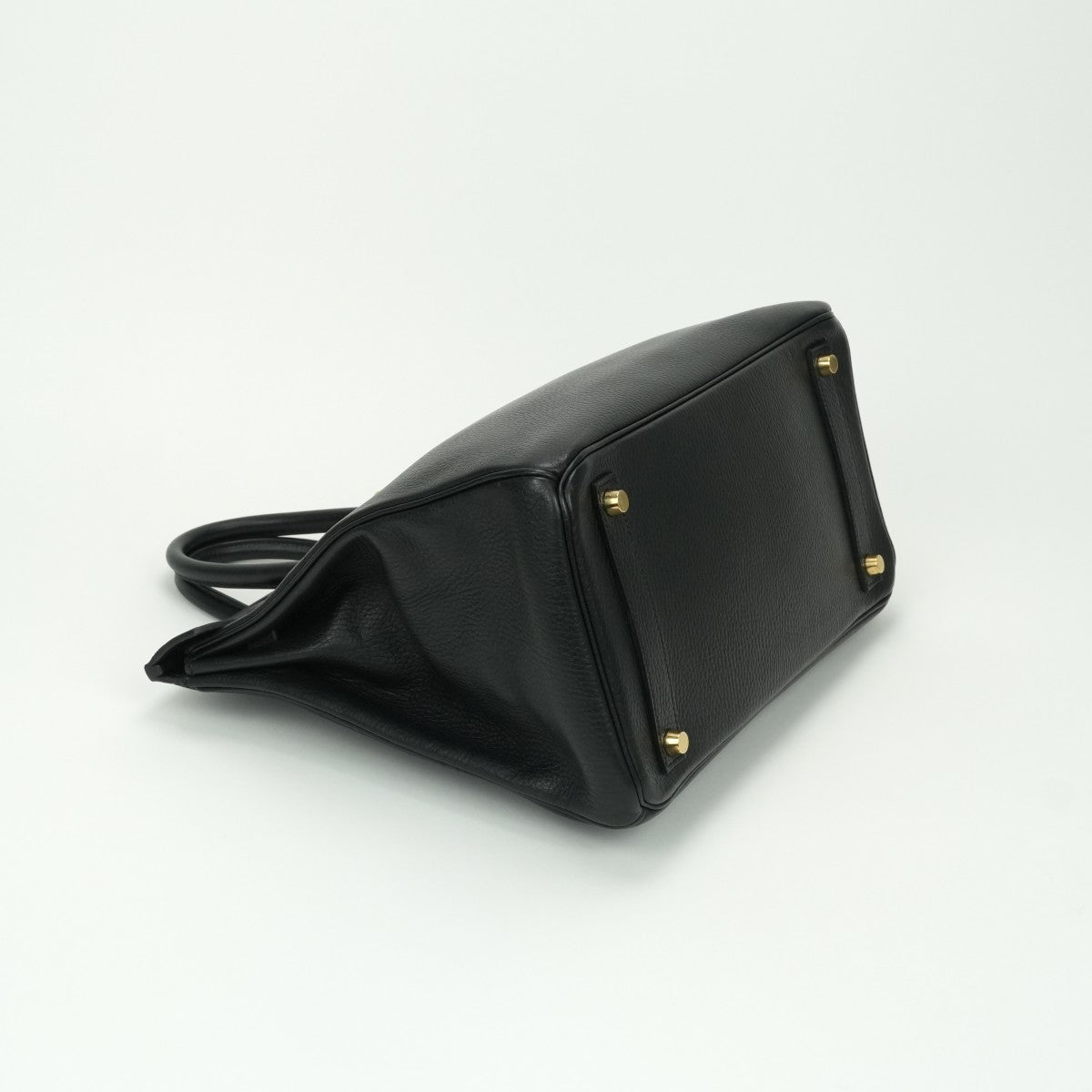 HERMES HERMES Haut a courroies 32 Haut a courroies 32 bag tote bag ardenne noir noir black black gold hardware