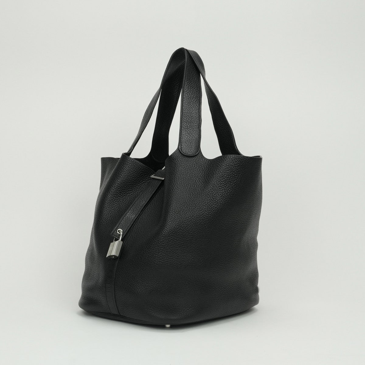 エルメス HERMES ピコタンロックGM ピコタンロック GM ピコタンロック26 バッグ トートバッグ トリヨンクレマンス ノワール noir ブラック Black 黒 シルバー金具