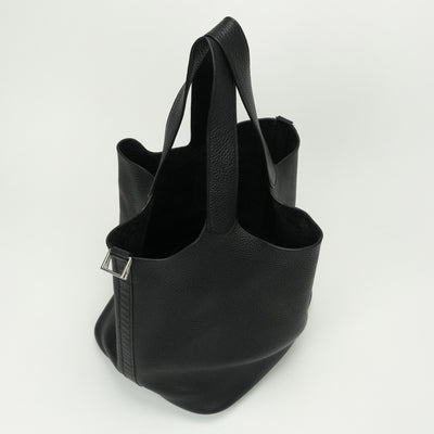 エルメス HERMES ピコタンロックGM ピコタンロック GM ピコタンロック26 バッグ トートバッグ トリヨンクレマンス ノワール noir ブラック Black 黒 シルバー金具