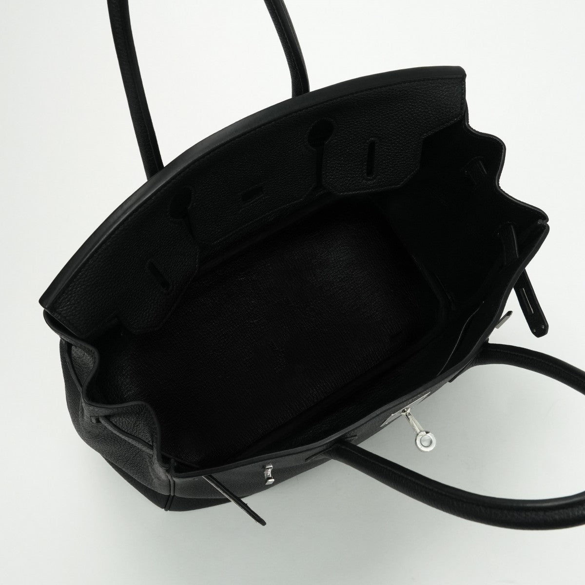 エルメス HERMES バーキン30 バーキン 30 バッグ トートバッグ トゴ ノワール　noir ブラック Black 黒 シルバー金具 ハンドバッグ
