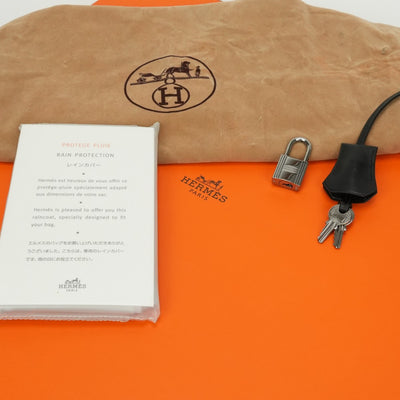 HERMES HERMES Haut a courroies 32 Haut a courroies 32 Bag tote bag box calf noir noir black black silver hardware