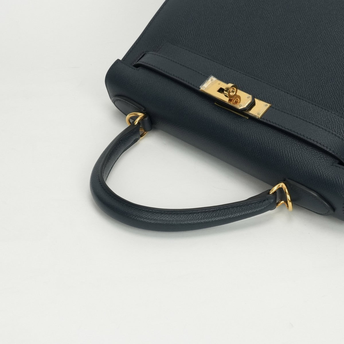 HERMES HERMES Kelly 28 Kelly 28 Bag Tote Bag Shoulder Bag Kushbell Blue Indigo Navy Navy Gold Metal Fittings Vaugh Epson KushbellKelly