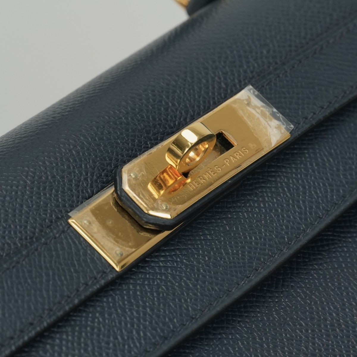 HERMES HERMES Kelly 28 Kelly 28 Bag Tote Bag Shoulder Bag Kushbell Blue Indigo Navy Navy Gold Metal Fittings Vaugh Epson KushbellKelly