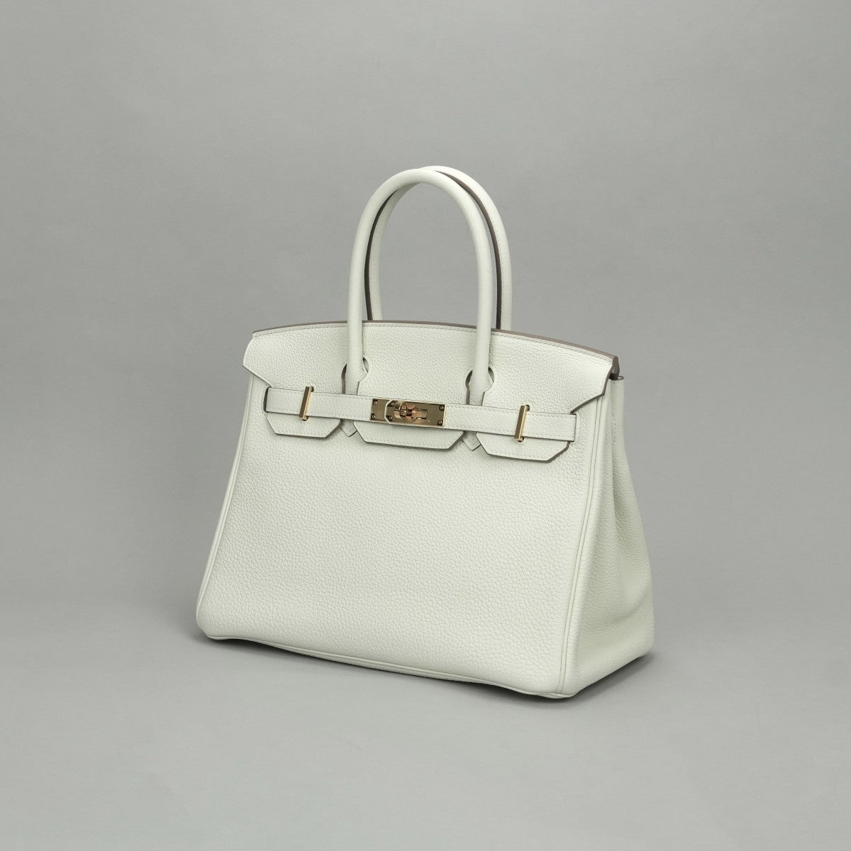 HERMES HERMES Birkin 30 Birkin 30 Bag Tote Bag Toryon Clemence Mushroom Beige Gold Fittings HERMES Birkin Torillon handbag