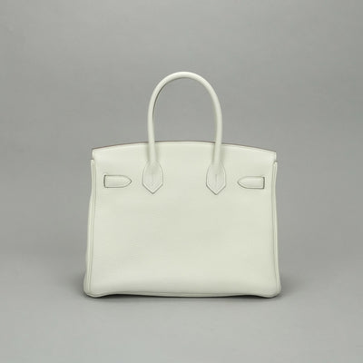 HERMES HERMES Birkin 30 Birkin 30 Bag Tote Bag Toryon Clemence Mushroom Beige Gold Fittings HERMES Birkin Torillon handbag