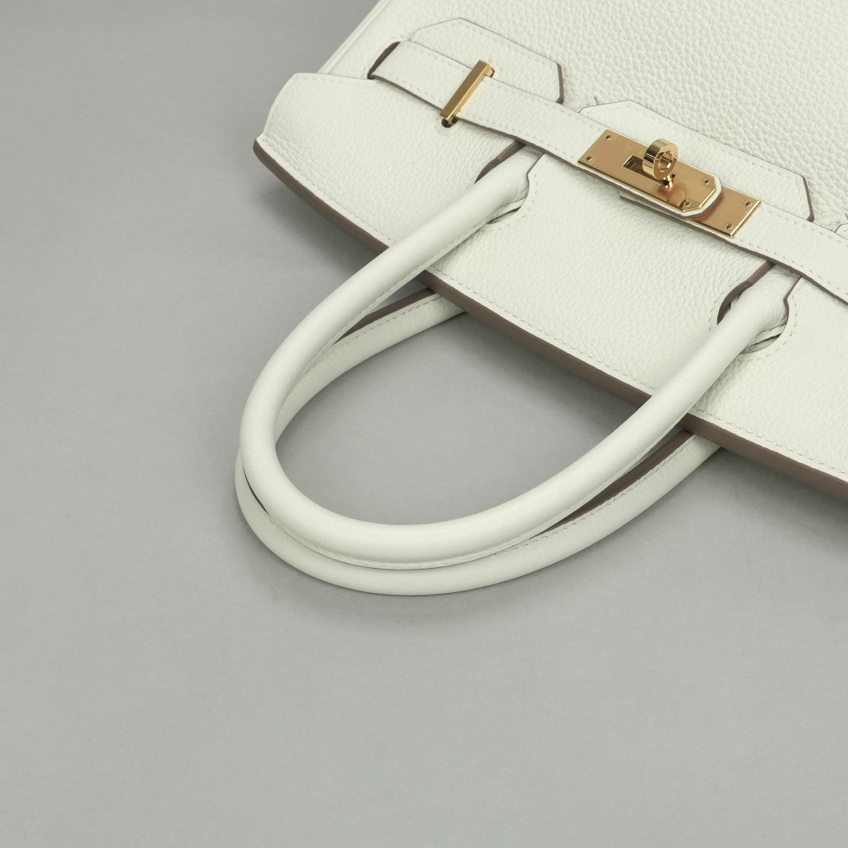 HERMES HERMES Birkin 30 Birkin 30 Bag Tote Bag Toryon Clemence Mushroom Beige Gold Fittings HERMES Birkin Torillon handbag