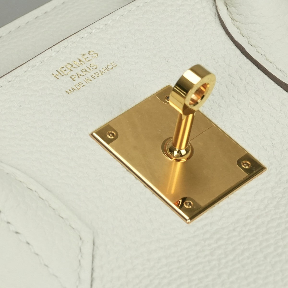 HERMES HERMES Birkin 30 Birkin 30 Bag Tote Bag Toryon Clemence Mushroom Beige Gold Fittings HERMES Birkin Torillon handbag
