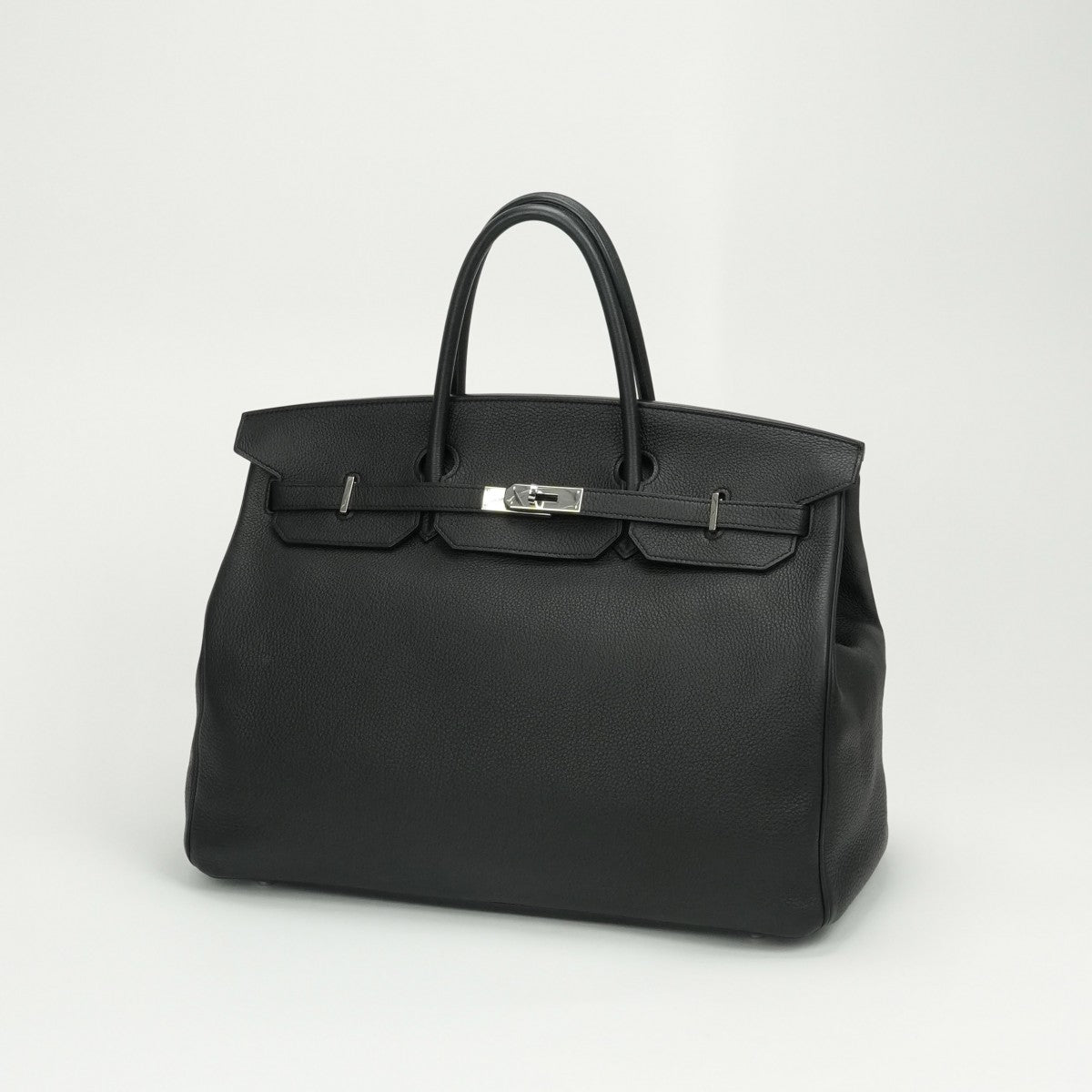 HERMES HERMES Birkin 40 Birkin 40 Tote bag Togo Noir Black Silver hardware