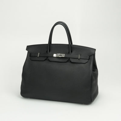 HERMES HERMES Birkin 40 Birkin 40 Tote bag Togo Noir Black Silver hardware