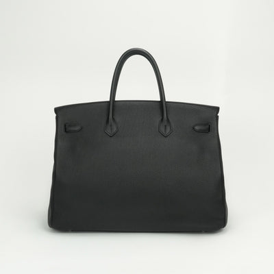 HERMES HERMES Birkin 40 Birkin 40 Tote bag Togo Noir Black Silver hardware