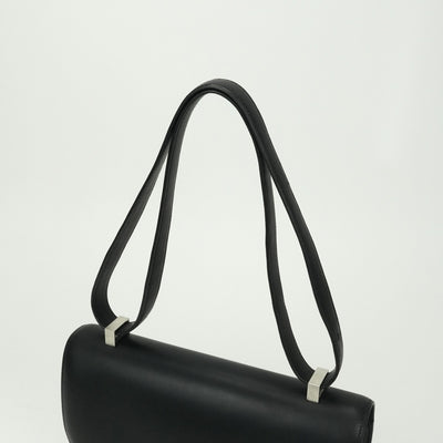 エルメス HERMES コンスタンス25 コンスタンス 25 バッグ ショルダーバッグ シャモニー ノワール noir ブラック 黒 シルバー金具 ボックスカーフ　バレニア　ヴァッシュ