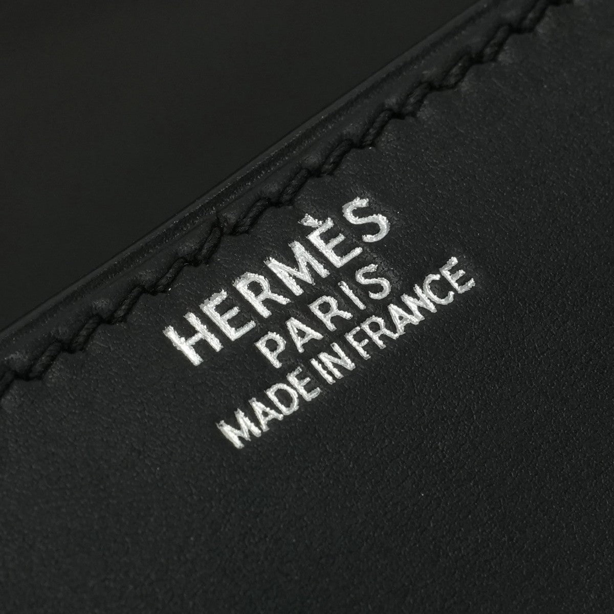 エルメス HERMES コンスタンス25 コンスタンス 25 バッグ ショルダーバッグ シャモニー ノワール noir ブラック 黒 シルバー金具 ボックスカーフ　バレニア　ヴァッシュ