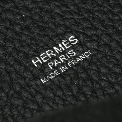 エルメス HERMES ピコタンロックPM ピコタンロック PM ピコタンPM ピコタンロック18 バッグ トートバッグ トリヨンクレマンス ノワール noir ブラック black 黒 シルバー金具