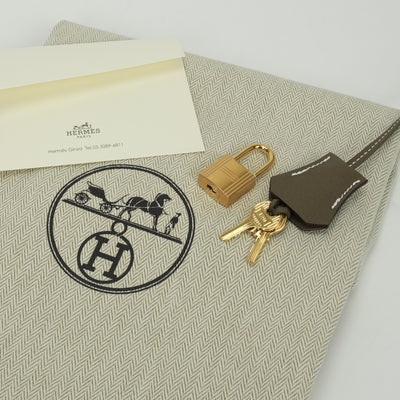 エルメス HERMES バーキン35 バーキン 35 バッグ トートバッグ トゴ エトゥープ Etoupe グレー gray ゴールド金具 ハンドバッグ