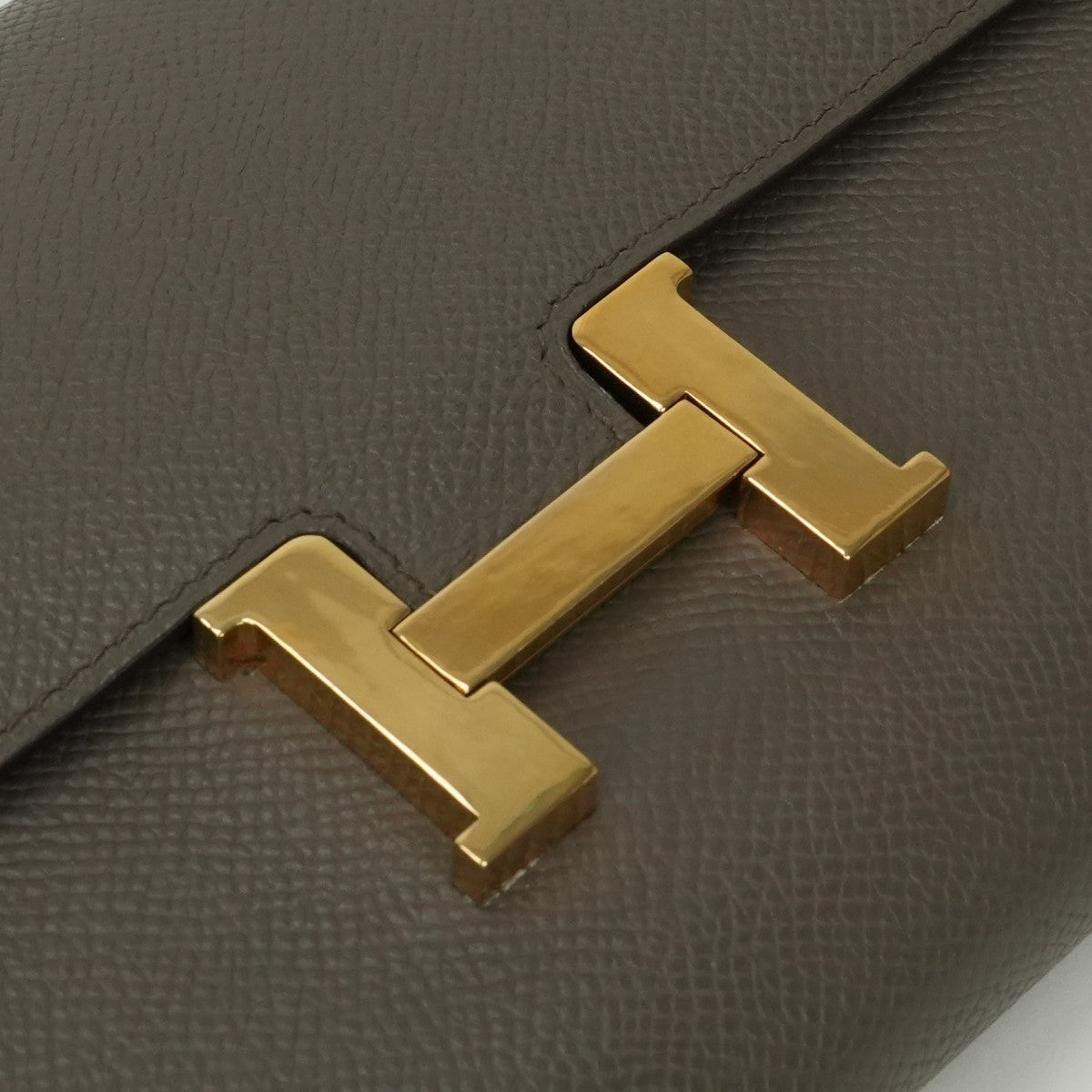 HERMES 爱马仕 Constance long Constance long 钱包 长款钱包 长款钱包 Etain Etain 灰色金色五金件 Vaux Epson