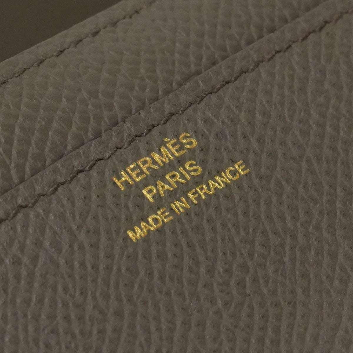 HERMES 爱马仕 Constance long Constance long 钱包 长款钱包 长款钱包 Etain Etain 灰色金色五金件 Vaux Epson