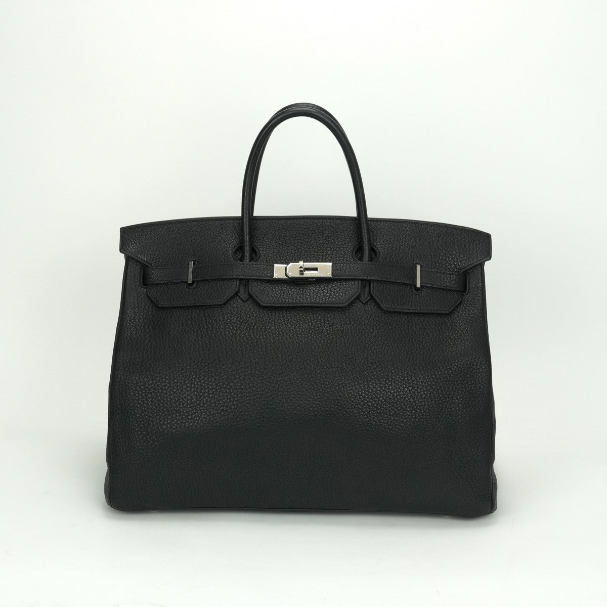 HERMES HERMES Birkin 40 Birkin 40 Tote Bag Togo Noir Noir Black Silver Hardware