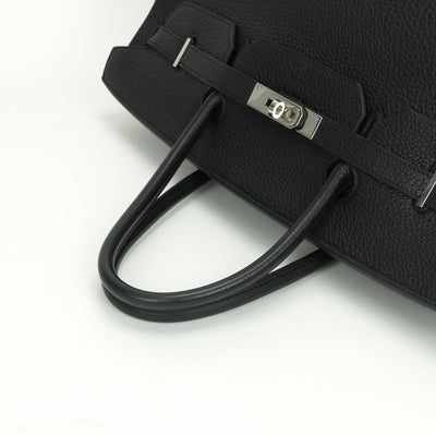 HERMES HERMES Birkin 40 Birkin 40 Tote Bag Togo Noir Noir Black Silver Hardware