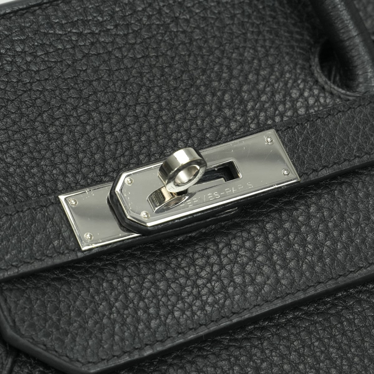 HERMES HERMES Birkin 40 Birkin 40 Tote Bag Togo Noir Noir Black Silver Hardware