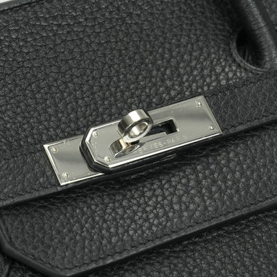 HERMES HERMES Birkin 40 Birkin 40 Tote Bag Togo Noir Noir Black Silver Hardware