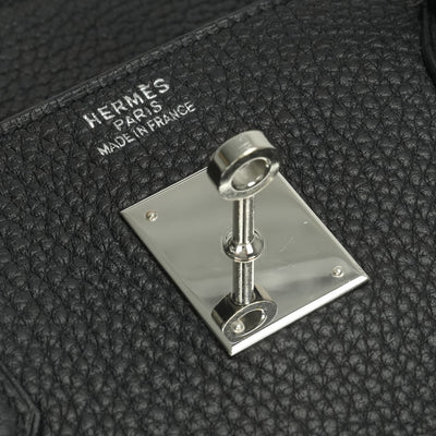 HERMES HERMES Birkin 40 Birkin 40 Tote Bag Togo Noir Noir Black Silver Hardware