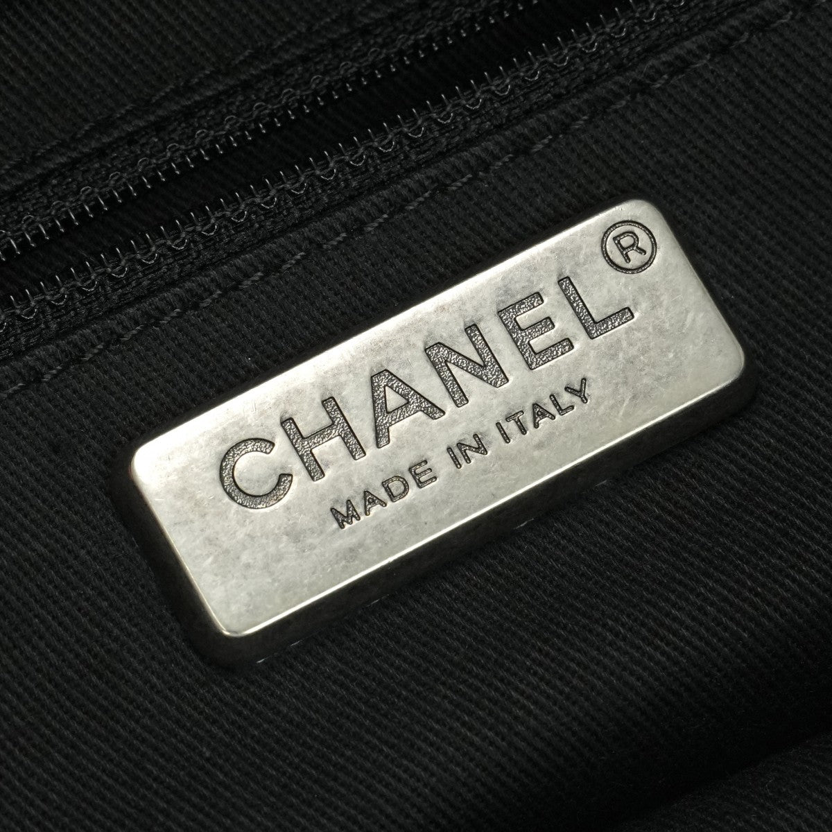 CHANEL 샤넬 Matelasse wild stitch 캐비어 피부 야생 스티치 코코 마크 가방 토트 백 캐비어 피부 검은 검은 총 금속 피팅 코코 마크 핸드백