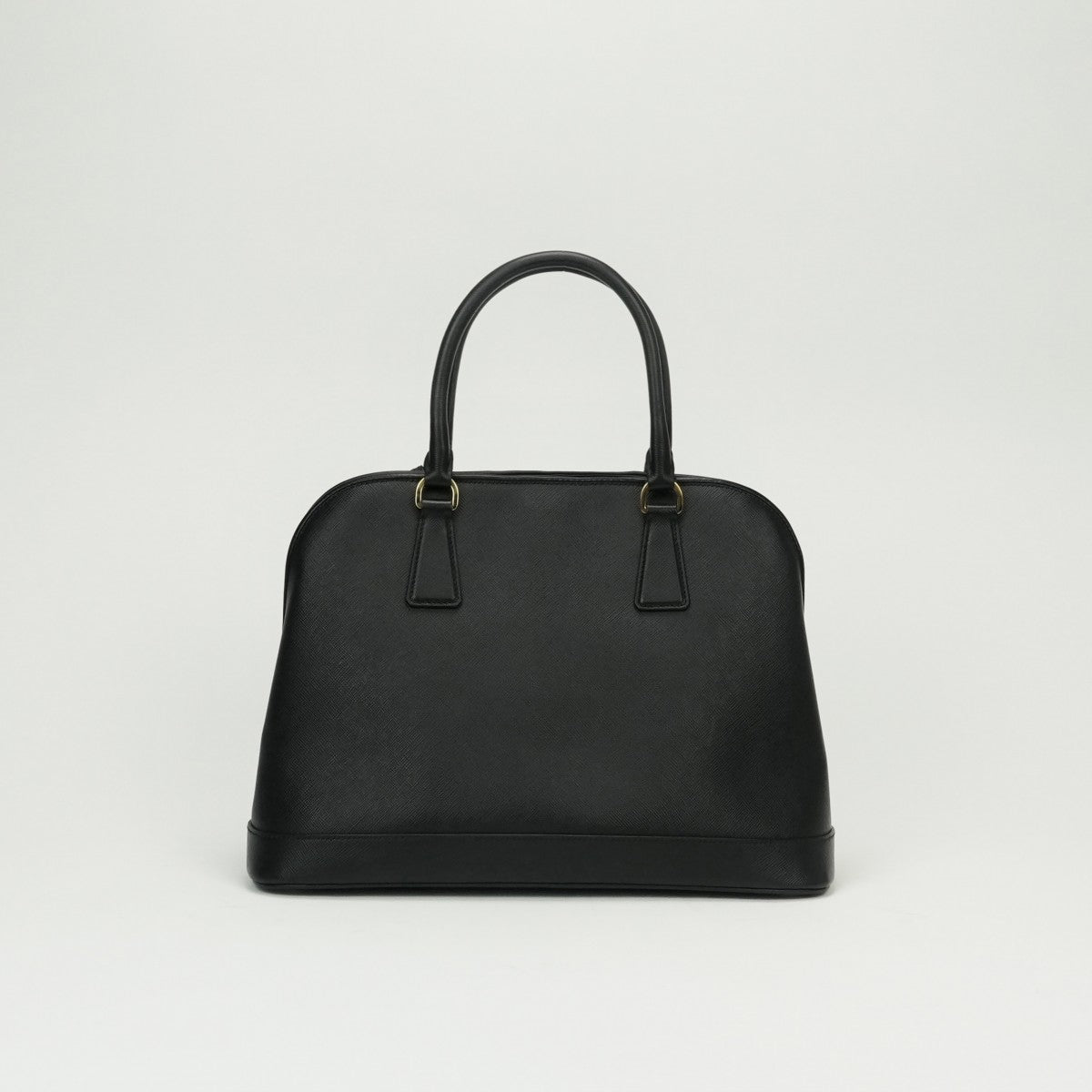PRADA PRADA bag, tote bag, shoulder bag, Saffiano leather, black, black, gold hardware, handbag 2wey