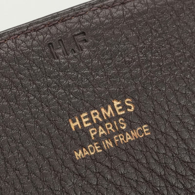 HERMES HERMES White Bath Up White Bath Up Bag Tote Bag Ardenne Brown Brown Gold Hardware Handbag