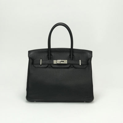 HERMES HERMES Birkin 30 Birkin 30 Tote bag Togo noir noir black black silver hardware