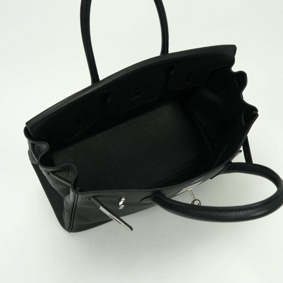 HERMES HERMES Birkin 30 Birkin 30 Tote bag Togo noir noir black black silver hardware