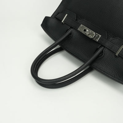 HERMES HERMES Birkin 30 Birkin 30 Tote bag Togo noir noir black black silver hardware