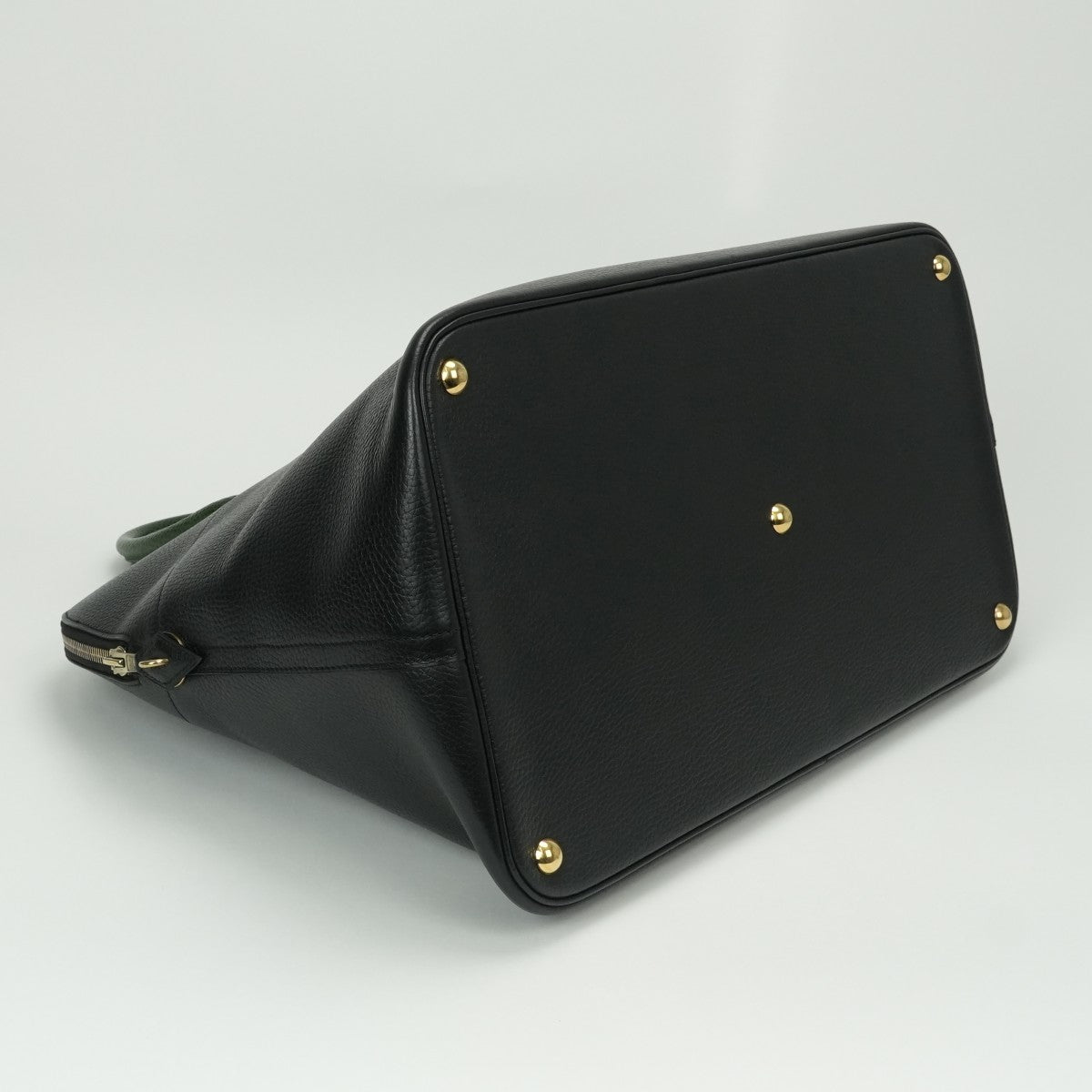 HERMES HERMES Bolide 45 Bolide 45 bag tote bag aldenne lizard crocodile noir noir black green green black green gold hardware