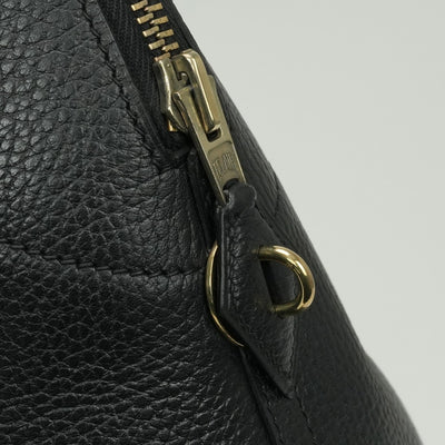 HERMES HERMES Bolide 45 Bolide 45 bag tote bag aldenne lizard crocodile noir noir black green green black green gold hardware