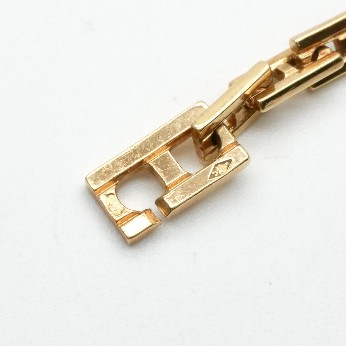 エルメス HERMES ヘラクレス ネックレス ペンダント チョーカー 750 金