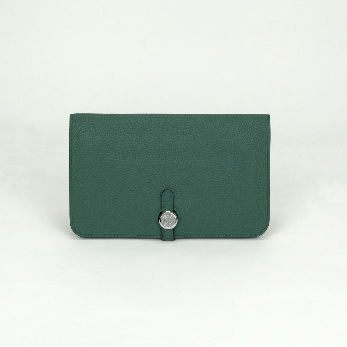 エルメス HERMES ドゴンGM ドゴン GM ドゴンデュオ 財布 長財布 ロングウォレット トゴ マラカイト Malachite グリーン Green 緑 シルバー金具