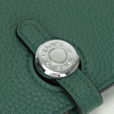 エルメス HERMES ドゴンGM ドゴン GM ドゴンデュオ 財布 長財布 ロングウォレット トゴ マラカイト Malachite グリーン Green 緑 シルバー金具