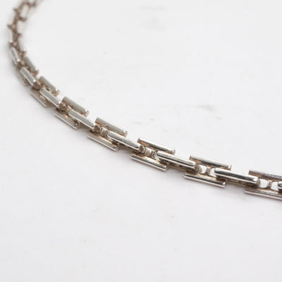 HERMES HERMES Hercules Hercules 42 Necklace Pendant Choker 925 Silver Silver Hercules PM 42 Hercules 42 Silver