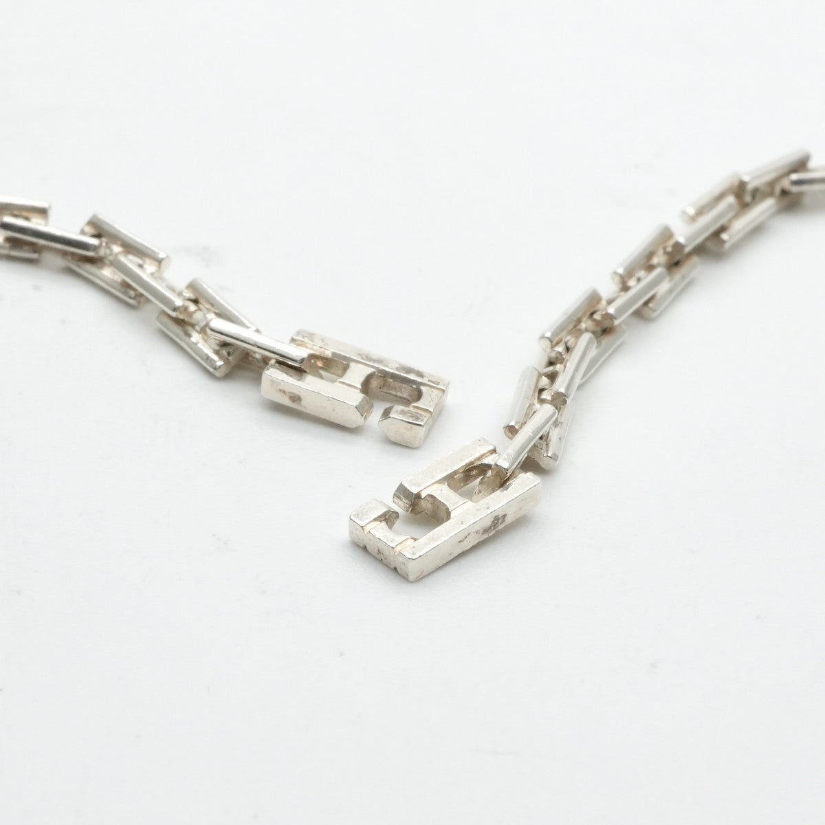 HERMES HERMES Hercules Hercules 42 Necklace Pendant Choker 925 Silver Silver Hercules PM 42 Hercules 42 Silver