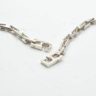 HERMES HERMES Hercules Hercules 42 Necklace Pendant Choker 925 Silver Silver Hercules PM 42 Hercules 42 Silver