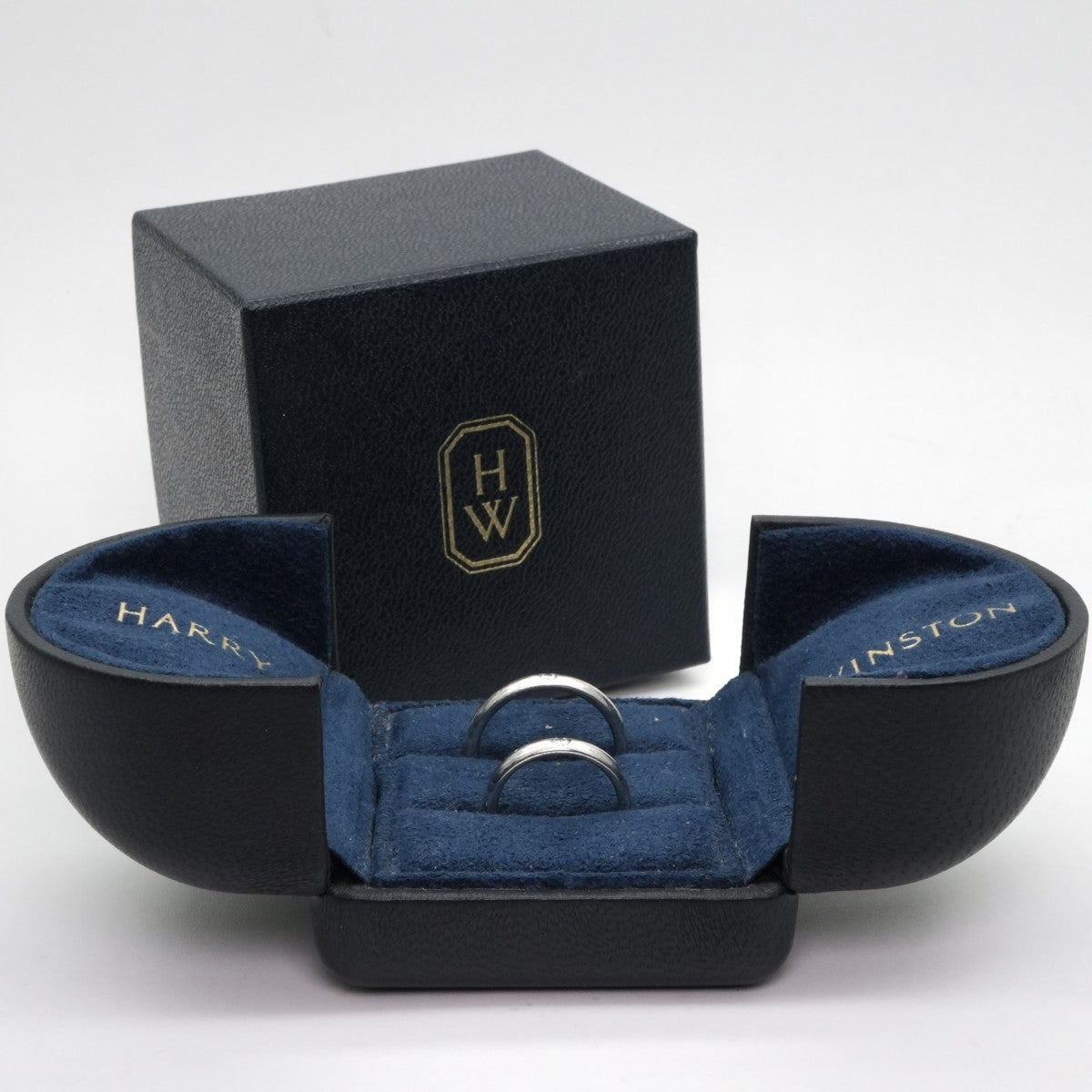ハリーウィンストン HARRY WINSTON ラウンドカット・マリッジリング ラウンドカットマリッジリング クラシック・ダイヤモンド・バンドリング リング 指輪 Pt950 シルバー 結婚指輪 マリッジリング プラチナ