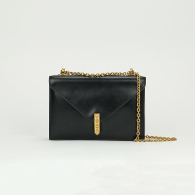 HERMES HERMES Alcazar Bag Shoulder Bag Box Calf Noir Noir Black Black Gold Hardware Alcazar Leather Box Calf